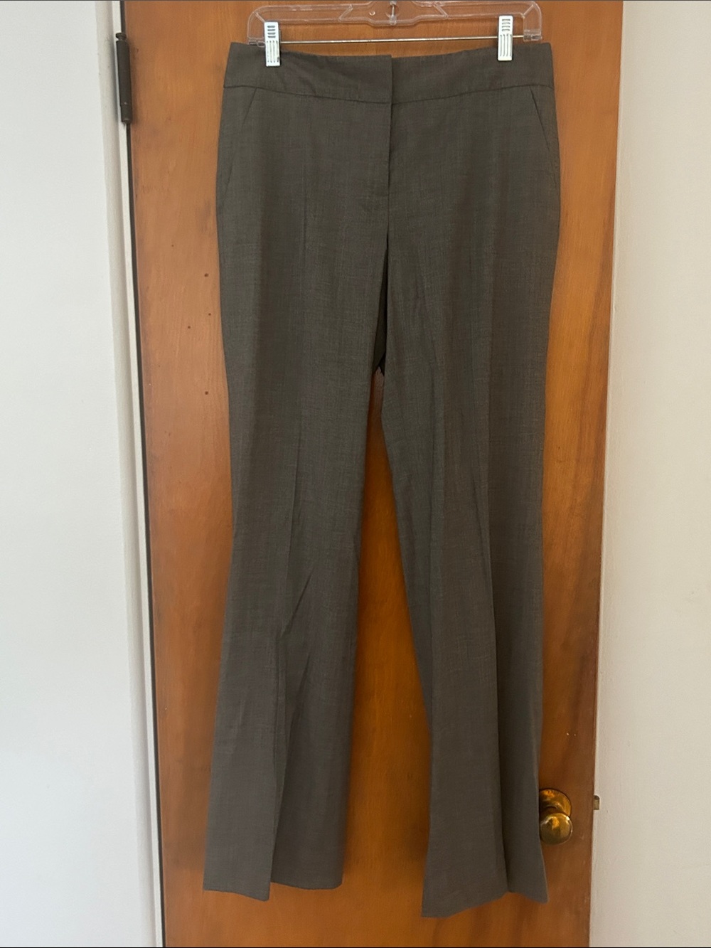 Classiques Entier Light Gray Dress Pants With Front Pockets (New With Out Tags)